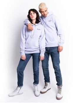 Bluza JD Lettering szara