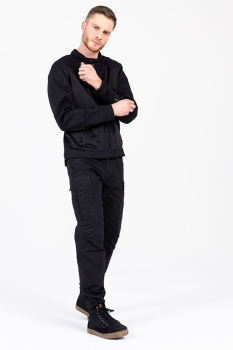 bojówki Regular Cargo Mono czarne