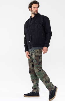 bojówki Regular Cargo Mono Camo
